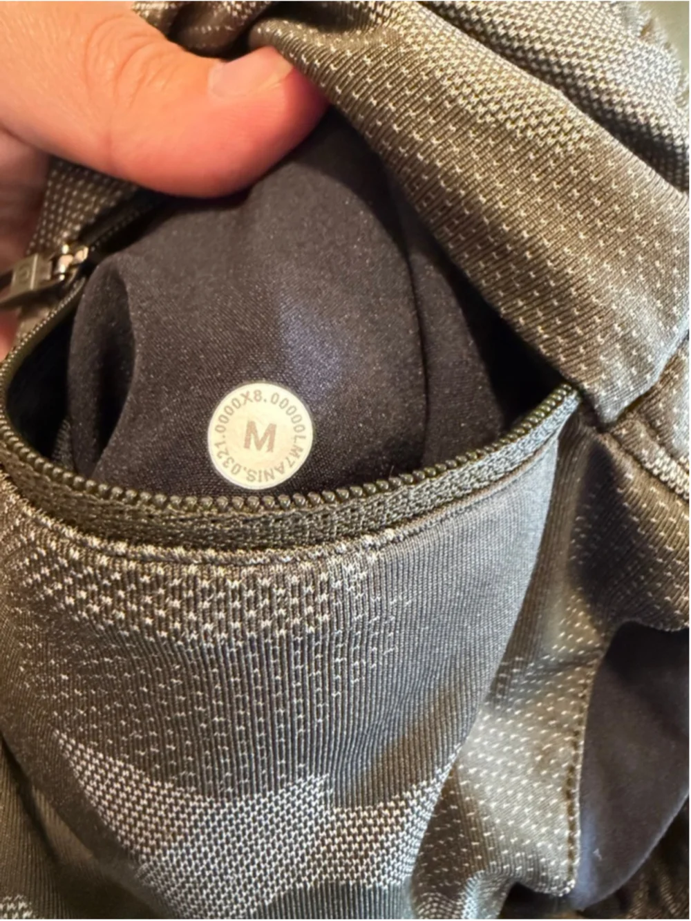 Lululemon T.H.E. Short Linerless  Variegated Mesh Camo Max Dark Olive Mens M